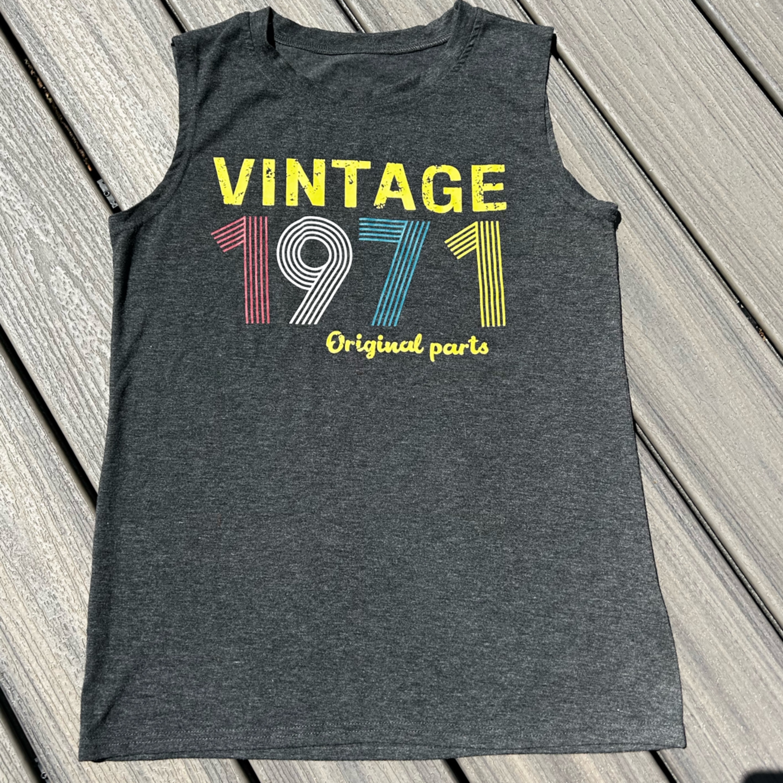 Vintage 1971 Original Parts Graphic Tee